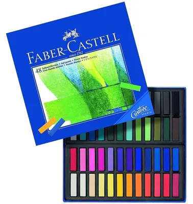 Produktbild von Faber Castell Softpastellkreiden 8 mm x 33 mm 48er