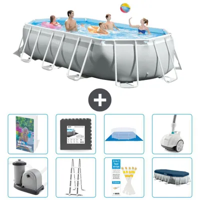 Immagine prodotto di Piscina Prism Frame ovale - 503x274x122 cm - 9 pezzi S610