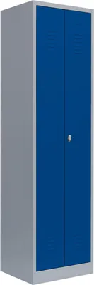 Produktbild von Spind Garderobenschrank Kleiderspind mittig schließend 1800 x 600 x 500 mm
