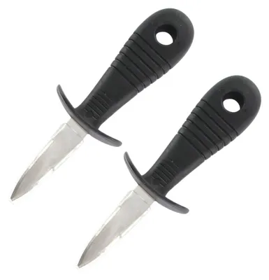Image de Ensemble de 2 Couteaux à huîtres 15,5 cm Fackelmann