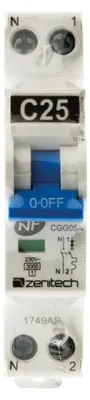Immagine prodotto di Interruttore 25 A - 3,5 Ka