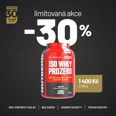 Productafbeelding van Nutrend ISO WHEY PROZERO 500g - Witte Chocolade