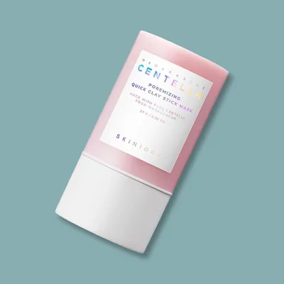 Obrázok produktu pre SKIN1004 Madagascar Centella Poremizing Quick Clay Stick Mask čistiaca ílová pleťová maska v tyčinke 27 g