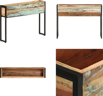 Obrázok produktu pre vidaXL Kvetináč 90x20x68 cm Recyklované masívne drevo - Kvetináč - Drevený kvetináč - Kvetináče