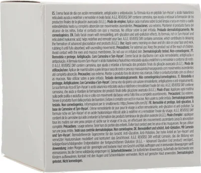 Obrázek produktu pro ISDIN ISDINCEUTICS A.G.E. Reverse Day, Denní krém, Ženy, Univerzální pleť, Obličej, Proti stárnutí, Hydratační, 50 g