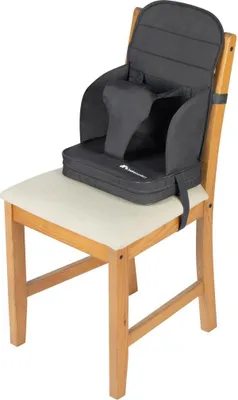 Produktbild von Bebeconfort Travel Booster, Sitzerhöhung, Klappbar, ab einem Alter von 18 Monaten bis 3 Jahren, bis 15 kg, Graphite
