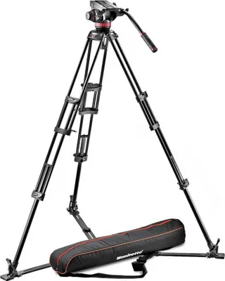 Produktbild von Manfrotto Mvh502a-546gb Stativ Schwarz  Schwarz One Size