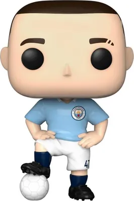 Imagen del producto de Figura de colección de Phil Foden del Manchester City, juguete de 4 pulgadas