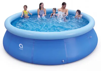 Produktbild von Avenli Prompt Set Ø 366 x 91 cm Quick Up Gartenpool, Aufstellpool mit aufblasbarem Ring, Ersatzpool ohne Pumpe