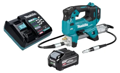 Produktbild von Makita GP 001 GU101 Akku Fettpresse 40 V max. 690 bar Brushless + 1x Akku 4,0 Ah + Ladegerät