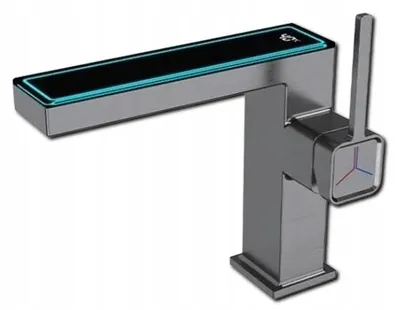 Immagine prodotto di Rubinetteria da bagno in metallo grigio