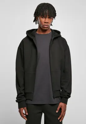 Produktbild von Urban Classics TB6245 | Ultra Heavy Zip Hoody Kapuzenjacke Herren - Farbe: Black - Größe: S