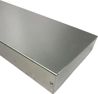 Produktbild von Endstück für Mauerabdeckung Zink Zuschnitt 50 cm - Siehe Skizze / Beschreibung