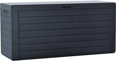 Produktbild von VOUNOT® 280 Liter Kissenbox, Gartenbox Aufbewahrung Wasserdicht Auflagenbox, Anthrazit