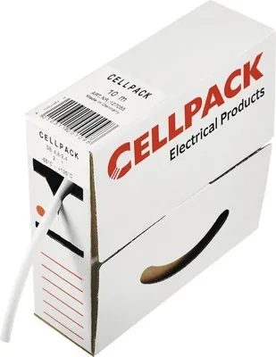 Immagine prodotto di Cellpack 127055, Tubo termorestringente, 10 m, 1 pezzo, Scatola