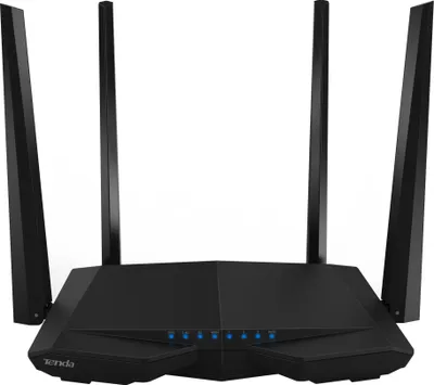 Zdjęcie produktu dla Tenda AC6, Wi-Fi 5 (802.11ac), Dual-band (2.4 GHz/5 GHz), Przewodowa sieć LAN, Czarny, Router biurkowy