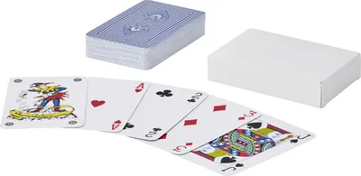 Obrázek produktu pro Hrací karty, sada es 54 kusů PF4280 (jedna velikost) (bílé)