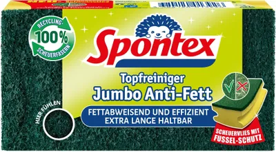 Produktbild von Spontex Jumbo Topfreiniger Anti-Fett mit Recyclingfasern