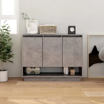 Obrázok produktu pre vidaXL Príborník betón sivý 97x31x75 cm odvodený výrobok z dreva