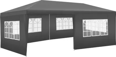 Image de Pavillon imperméable NOVARA avec 5 côtés - gris