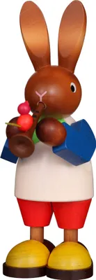 Immagine prodotto di Articolo pasquale Ulbricht "Coniglietto con flauto - 22,5 cm" 2020