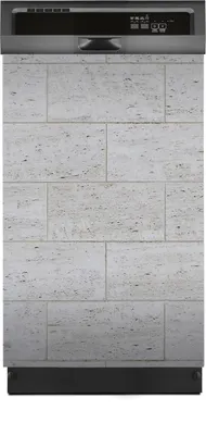 Produktbild von Magnete Dekorative 45x70 cm Küche Magnetmatte Spülmaschine - weißer Backstein Ziegel
