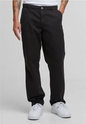 Produktbild von Urban Classics Chino Herren Basic Chino schwarz Basics 100% Baumwolle 32
