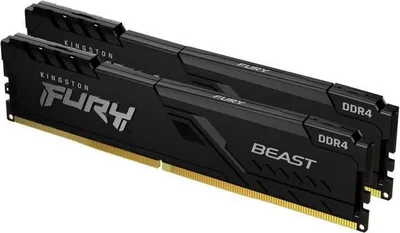 Immagine prodotto di Memoria Kingston FURY Beast 32 GB (2 x 16 GB) DDR4 3200 MHz CL16