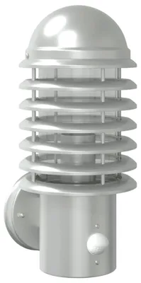Immagine prodotto di vidaXL Applique da esterno con rilevatore di movimento in acciaio inox argento