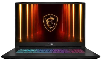 Image de MSI Katana 17 HX B14WFK-283XCZ : Processeur Intel Core i7-14650HX, 32 Go de RAM DDR5, SSD de 1 To, carte graphique RTX 5060 8 Go, écran 17,3" FHD (1920x1080), mat, 144 Hz, sans système d'exploitation, couleur noire