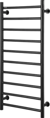 Immagine prodotto di Scaldasalviette da 10 barre Scaldasalviette riscaldato da parete per bagno Nero