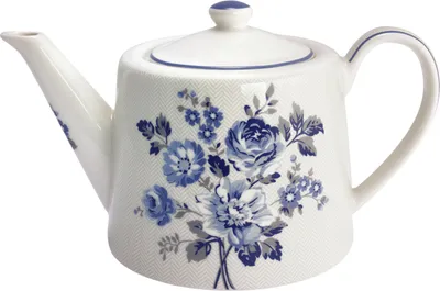 Produktbild von Greengate Harmony Teekanne weiss 1l