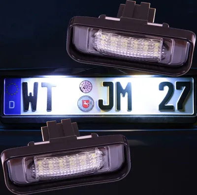 Produktbild von Led Kennzeichenbeleuchtung für Mercedes S-Klasse | Typ W220 | BJ 1998-2005