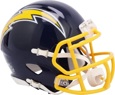 Zdjęcie produktu dla Mini kask futbolowy Riddell - Los Angeles Chargers 1974-87