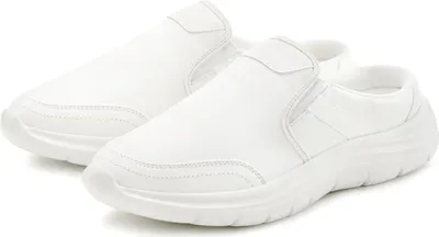 Produktbild von JOHN DEVIN Sabot Clog, Pantolette, Schlappen, Slipper, Slip-On-Sneaker weiß Größe 41