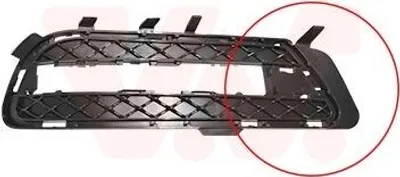 Immagine prodotto di VAN WEZEL Griglia di ventilazione paraurti adatta per MERCEDES-BENZ Classe E Berlina (W212)
