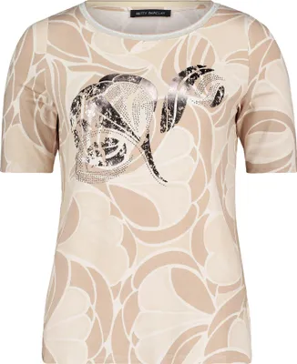 Produktbild von Shirt Lang 1/2 Arm 7818 Taupe/Nature Größe 38