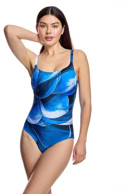 Imagen del producto de Traje de baño de mujer ORY, corte recto en el cuello y espalda descubierta, modelo W260481