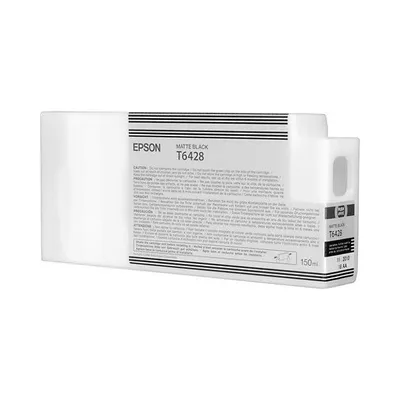 Produktbild von Epson T6428 Matte Black-Tintenpatrone (150 ml), Schwarz, Tinte auf Pigmentbasis, 150 ml, 1 Stück(e), Einzelpackung