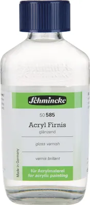Produktbild von Acryl Firnis, glänzend - 200ml Acrylbild versiegeln Schmincke 50 585 026
