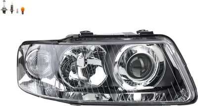 Produktbild von Scheinwerfer passend für Audi A3 8L 09/00- 05/03 Rechts Leuchtmittel 8L0941004K 8L0941004AF Johns