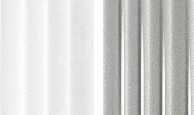 Image de Moustiquaire de porte Lux - 100 x 220 cm - Gris-Blanc