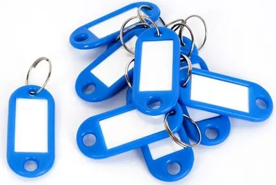 Image de Porte-clés bleu /100pcs/