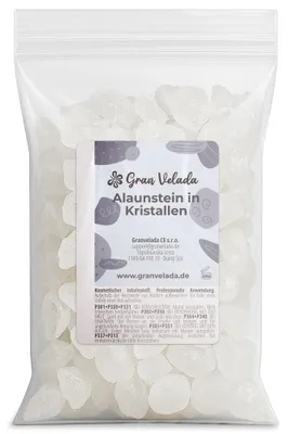 Produktbild von Gran Velada - Alaunstein Kaliumalaun Kristalle 100 g