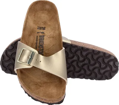 Produktbild von Birkenstock Madrid Gold - Damen Hausschuhe - 1016107