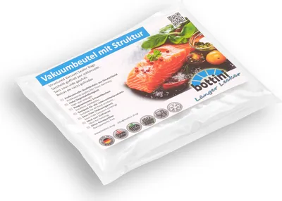Produktbild von 200 Vakuumbeutel 17 x 23 cm für Lebensmittel geeignet für alle Vakuumierer