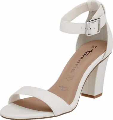 Produktbild von Tamaris Damen Riemchensandalen in Weiß, Größe 41