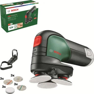 Immagine prodotto di Bosch EasyCurvSander 12 - Tellerschleifer/-polierer - ohne Batterie - 12 V (06039C9003)