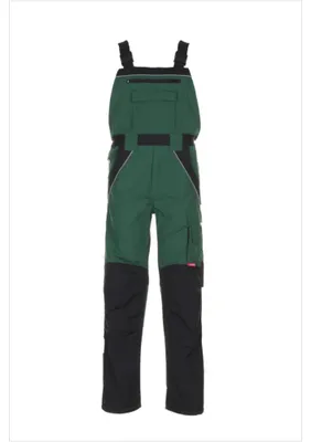 Produktbild von Planam Plaline Latzhose grün/schwarz Gr. 60, 2525060