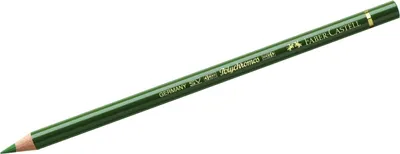 Produktbild von Künstlerfarbstift Polychromos chromoxydgrün stumpf Packung mit 6 Stück